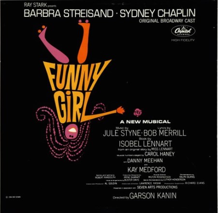 Funny Girl Album Cover from 1966 Broadway Show