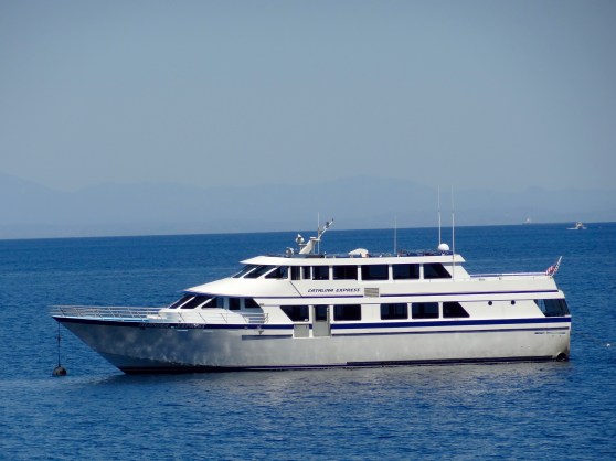 Catalina Express parked at Hamilton Cove