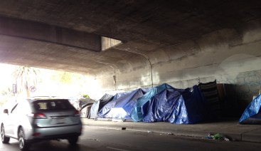 Homeless in Hollywood