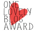 One Lovely Blog Award