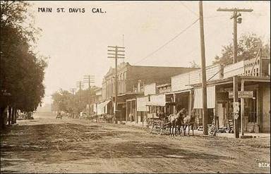 History of Davis California