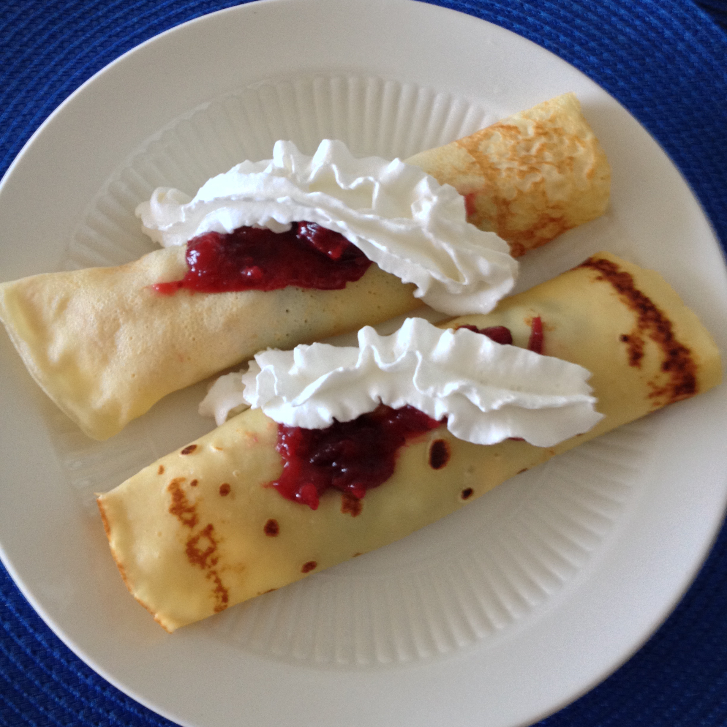 Cranberry Crepes