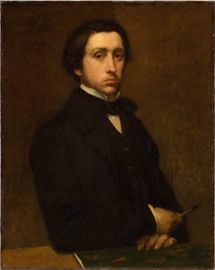 Edgar Degas Self Portrait