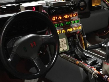 DeLeroean Interior BTTF